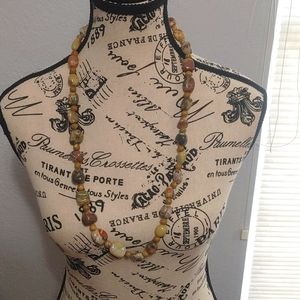 Multicolored Stone Necklace